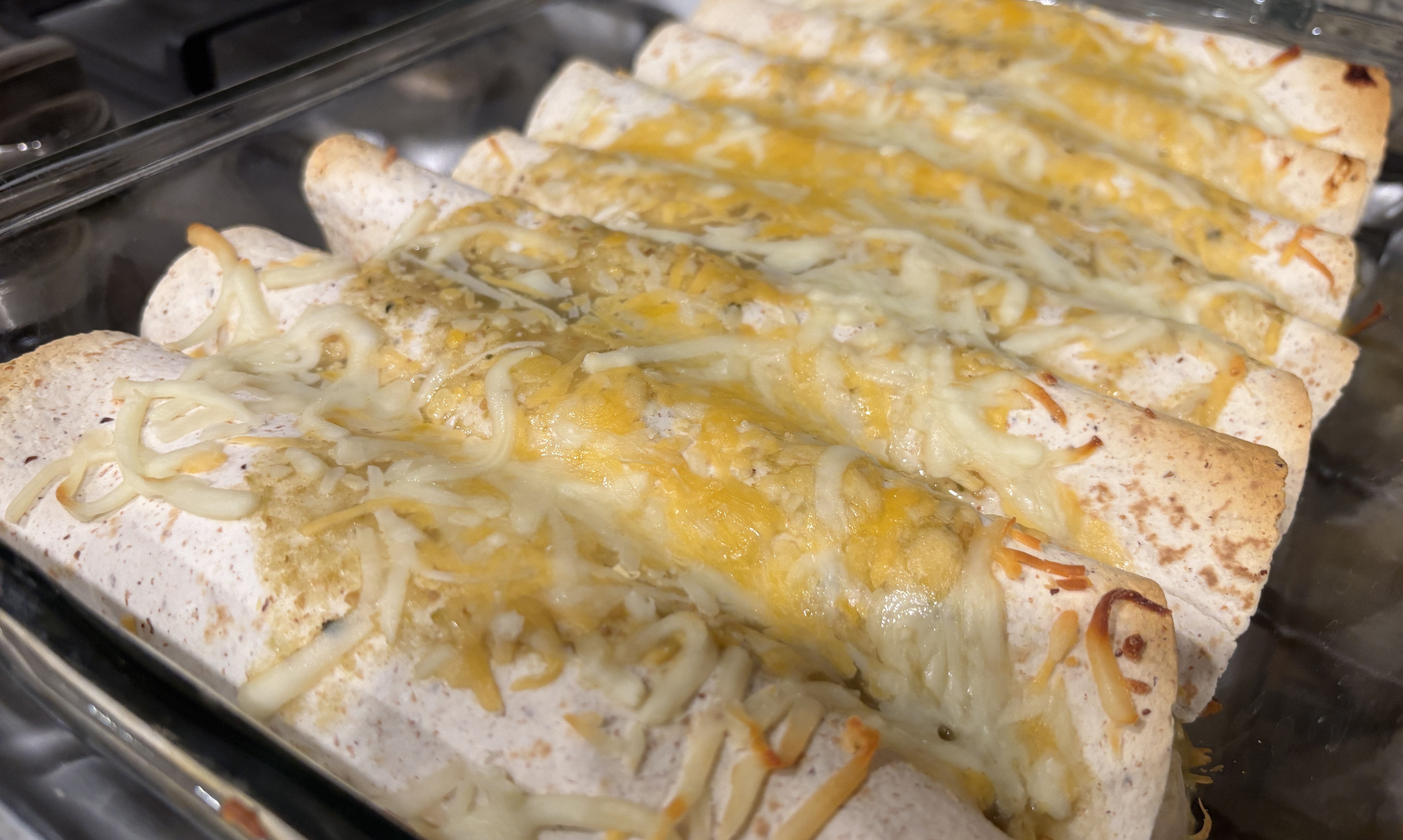 Rotisserie Chicken Enchiladas