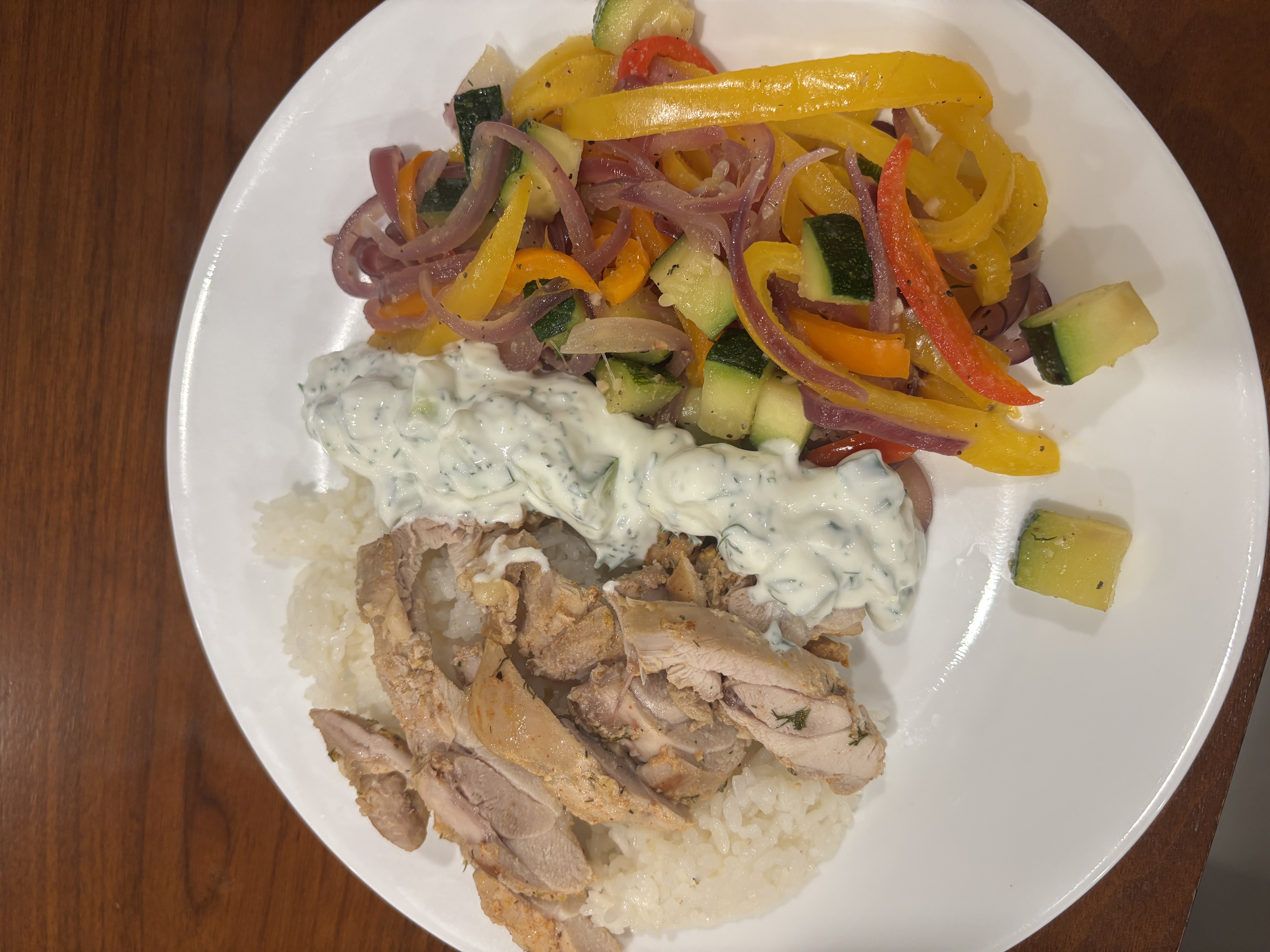 Mediterranean Chicken Bowl