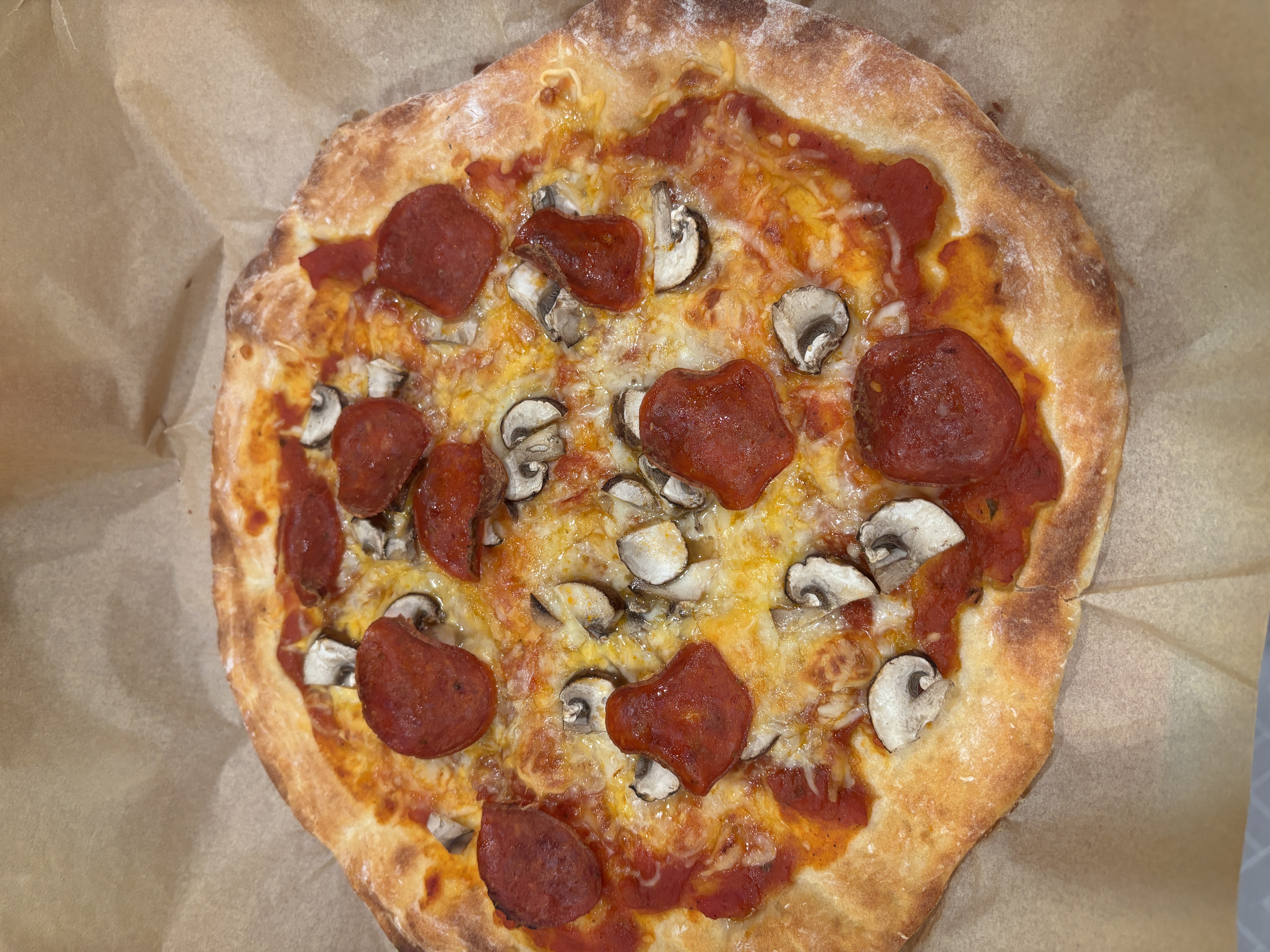 High Protein Pizza