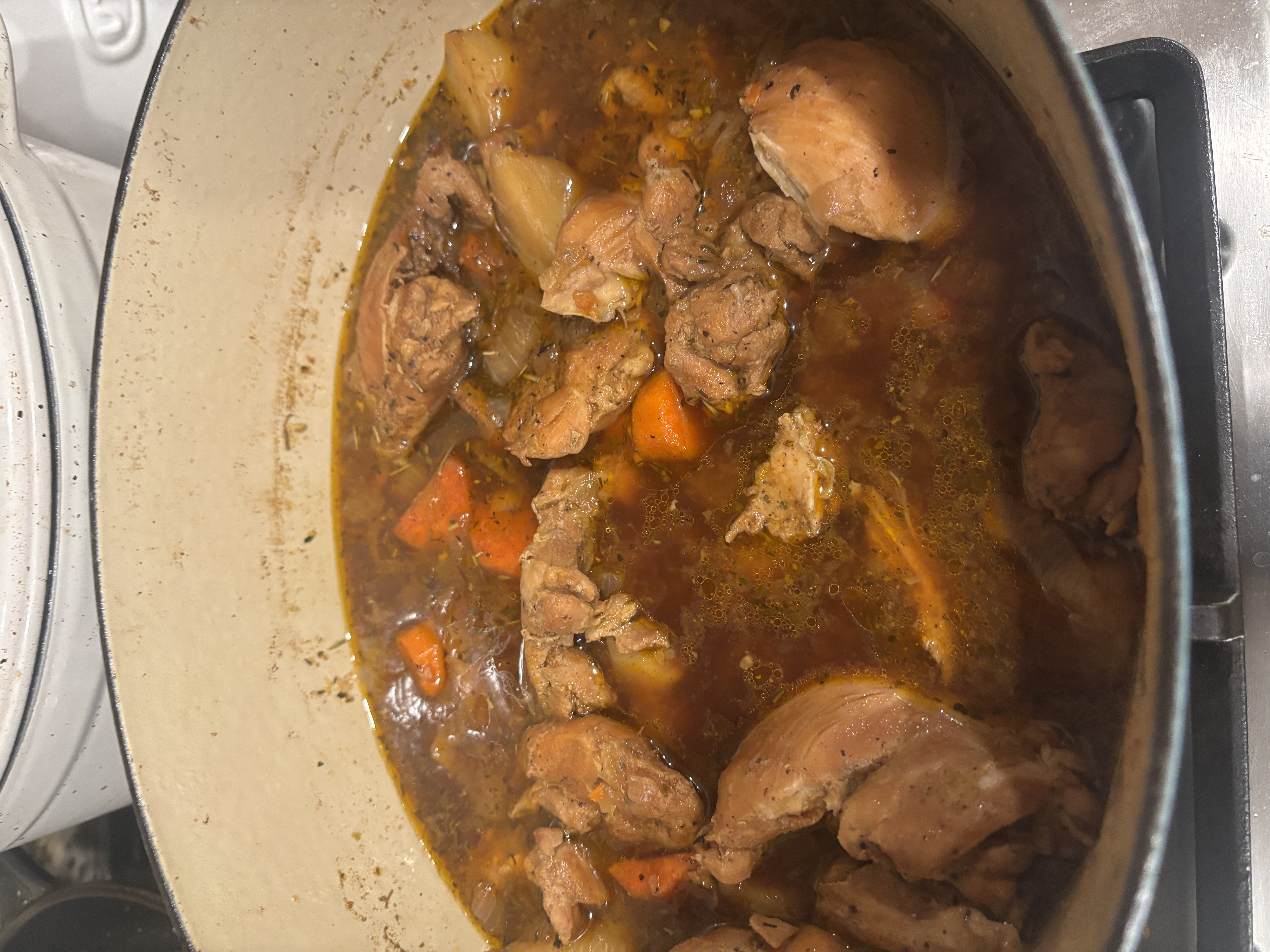 Savory Braised Chicken & Potatoes