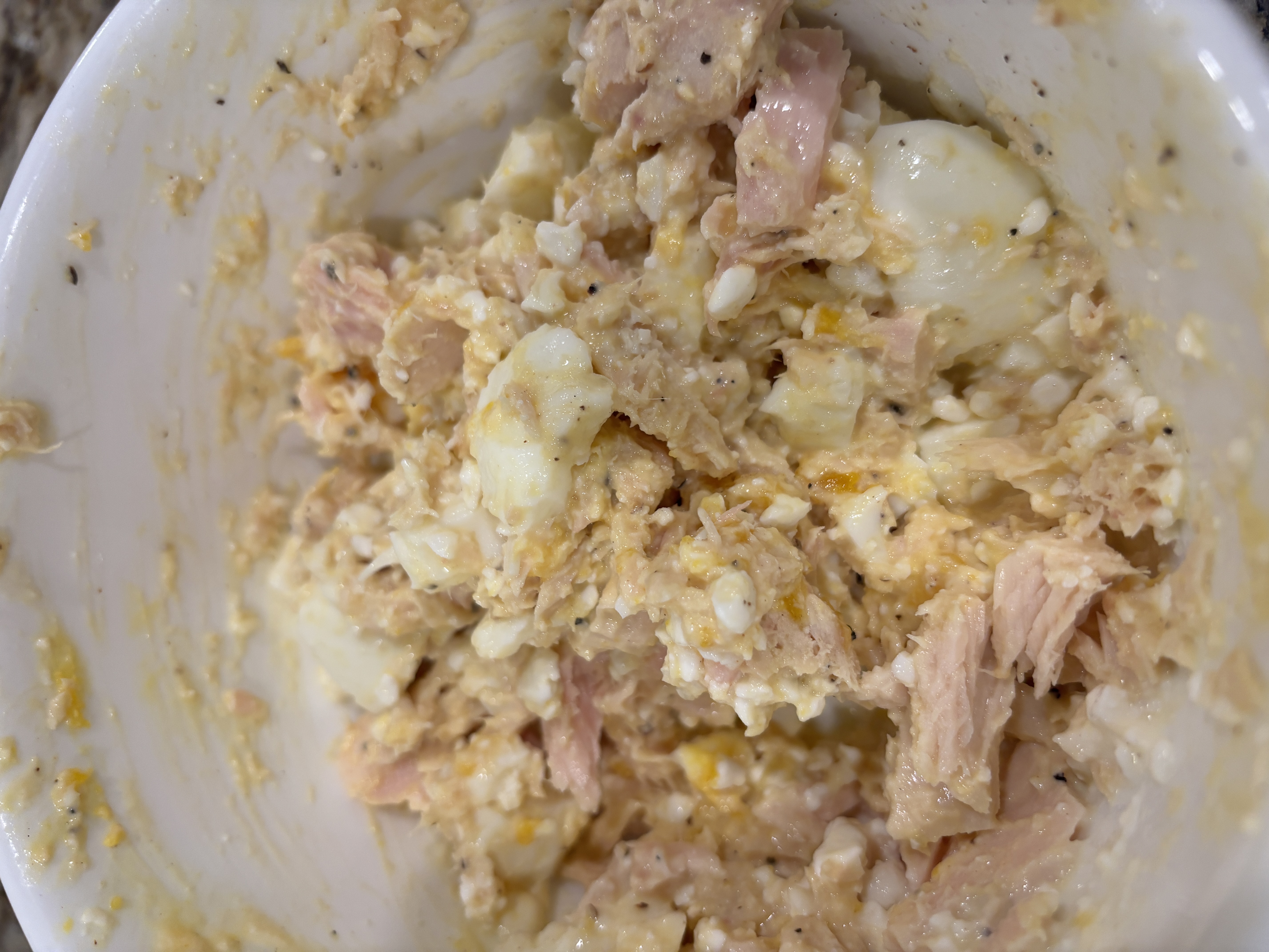 Tuna Salad with Egg